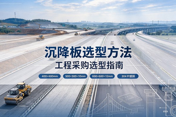 怀安沉降板选择方法