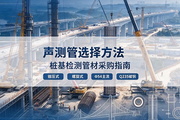 怀安声测管选型标准
