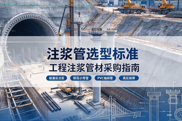 怀安注浆管选型标准