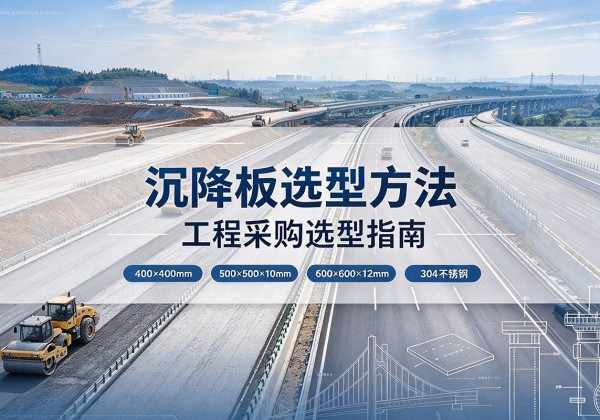 怀安沉降板选择方法