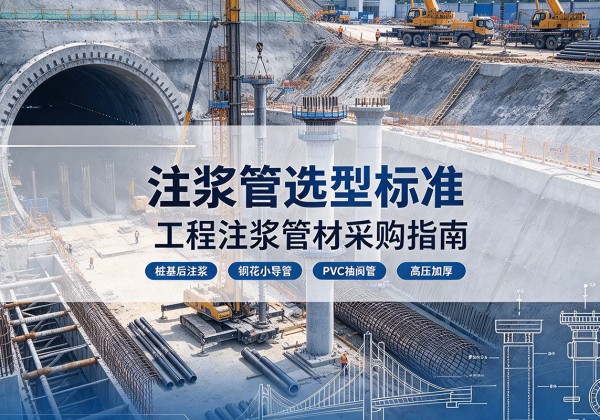 怀安注浆管选型标准